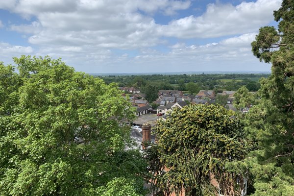 View North from Church Tower